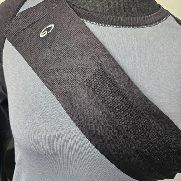 Champion Duo Dry Long Sleeve, Set of 2, Size Small, Purple and Black - Picture 7 of 14